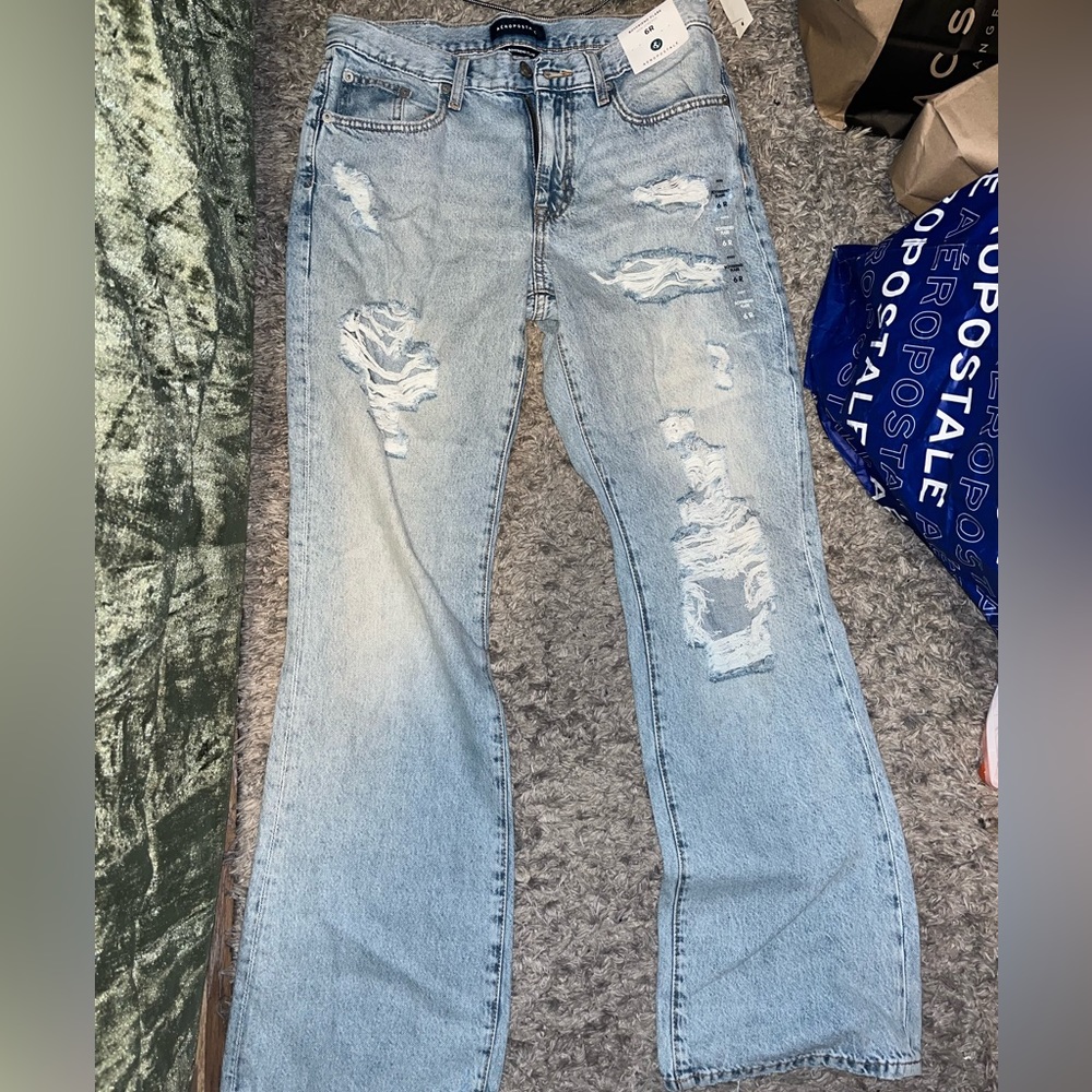 Aeropostale boyfriend flare jeans